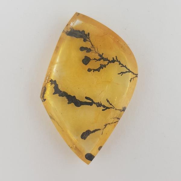 49.33ct Fancy Kite Shape Dendritic Quartz 40x26mm - Dynagem 