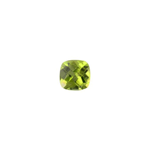 3.14ct Cushion Cut Peridot 7mm - Dynagem 