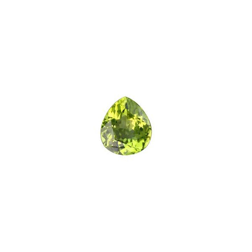 4.03ct Pear Shape Peridot 12x10mm - Dynagem 