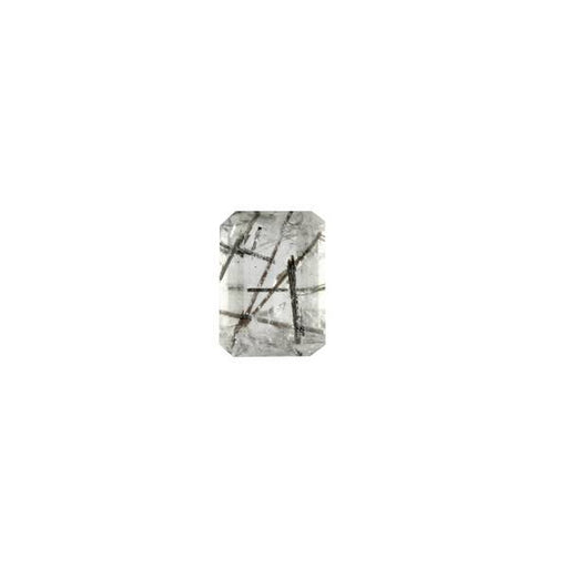 14.66ct Octagon Cut Tourmalinated Quartz 17.8x13mm - Dynagem 