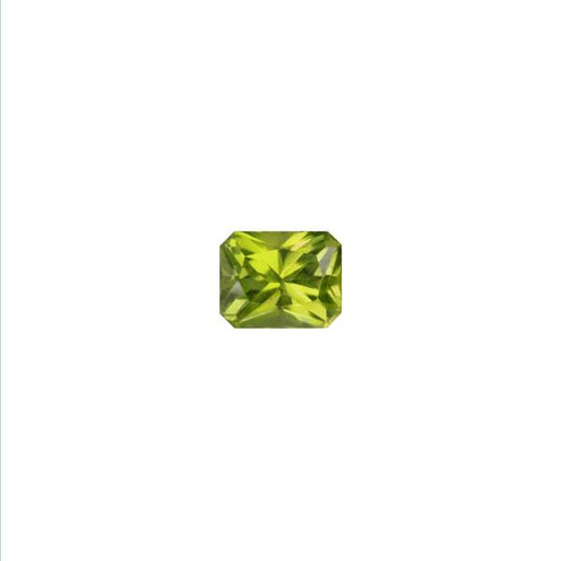 3.78ct Octagon Cut Peridot 9x7mm - Dynagem 