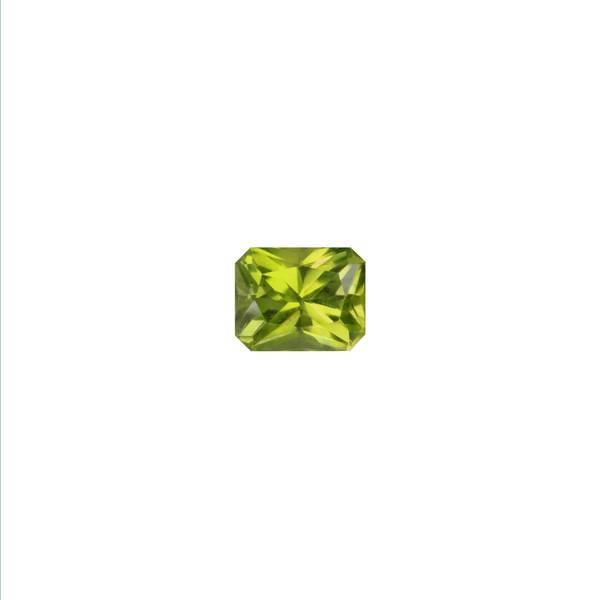 3.78ct Octagon Cut Peridot 9x7mm - Dynagem 