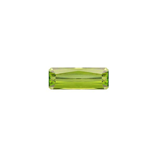 8.5ct Octagon Shaped Faceted Peridot 21.6x7.5mm - Dynagem 