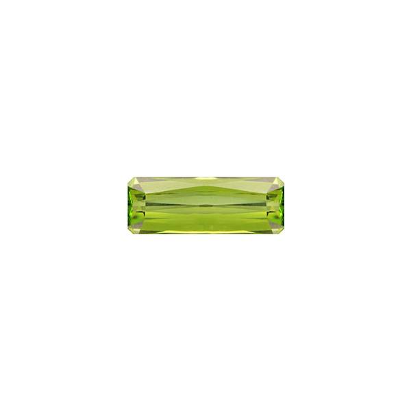 8.5ct Octagon Shaped Faceted Peridot 21.6x7.5mm - Dynagem 