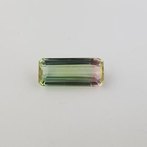10.19ct Octagon Cut Bi-Colour Tourmaline 20.2x8.8mm - Dynagem 