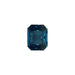 4.57ct Blue-Green Colour Octagon Cut Sapphire Certified Unheated 9.9x7.8mm - Dynagem 