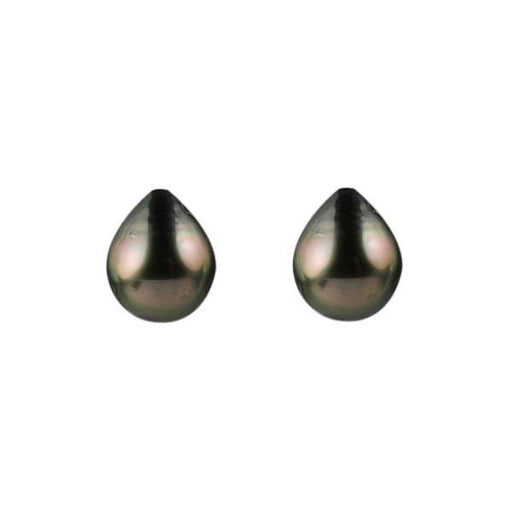 14ct Tahitian Pearl Drops 11x9mm - Dynagem 