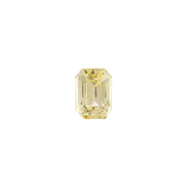 2.00ct Octagon Cut Yellow Sapphire 7.9x5.7mm - Dynagem 