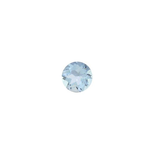 Round Faceted Aquamarine 6mm - Dynagem 