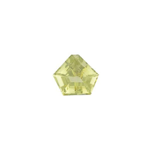 23.54ct Fancy Pentagon Cut Lemon Quartz 21.5x19mm - Dynagem 