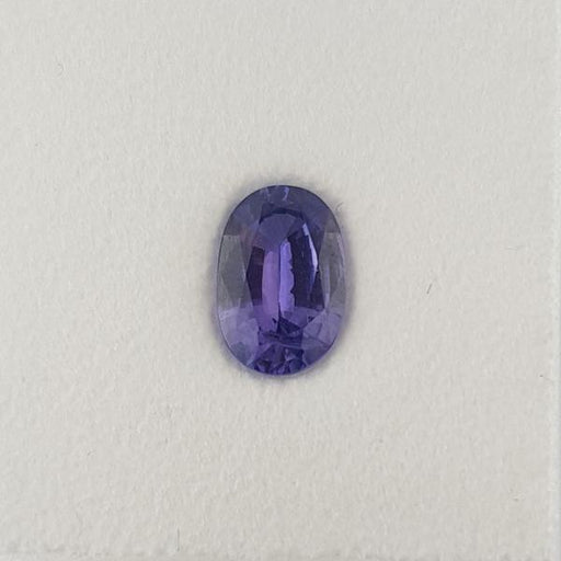 1.26ct Oval Faceted Purple Sapphire 8x5.4mm - Dynagem 