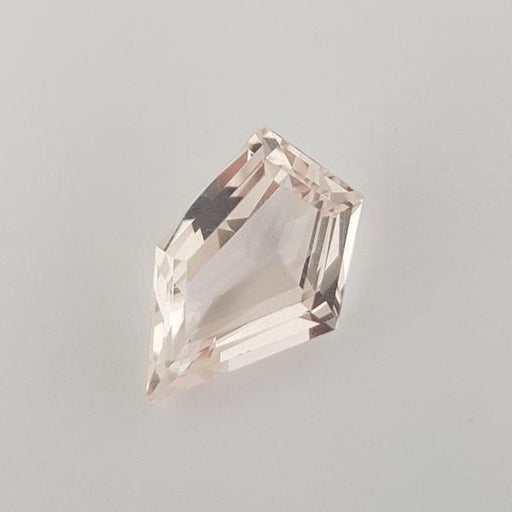 3.44ct Fancy Pentagon Cut Morganite 14x9mm - Dynagem 