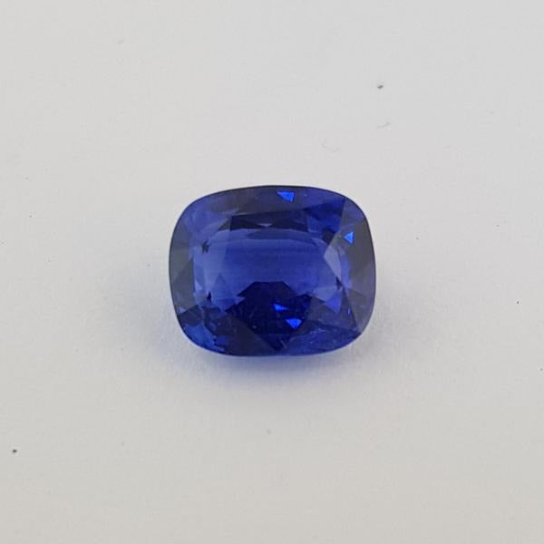 2.09ct Cushion Cut Sapphire 7.6x6.3mm - Dynagem 