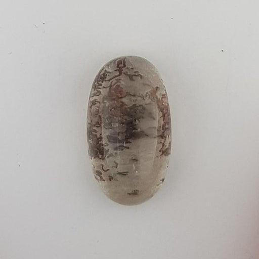 28.62ct Oval Cabochon Quartz with Inclusions 25.5x14.7mm - Dynagem 