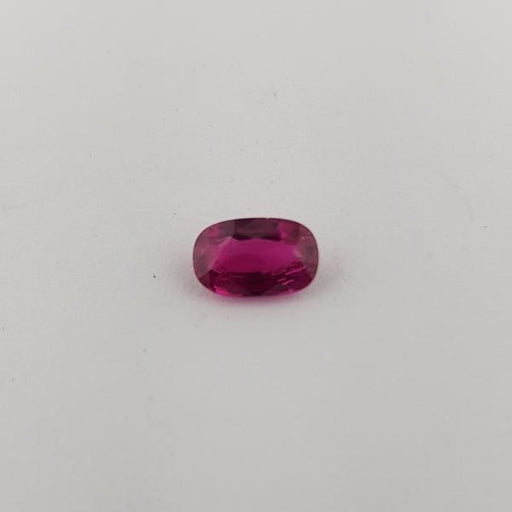 0.90ct Cushion Cut Ruby 7.3x4.6mm - Dynagem 