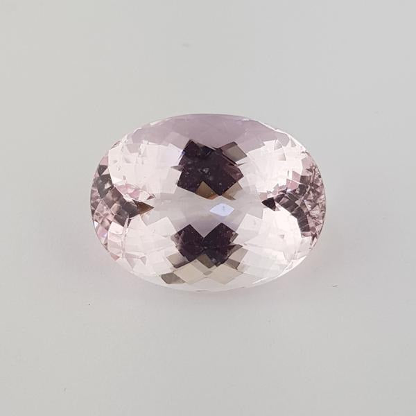 22.70ct Oval Faceted Morganite 21.1x15.8mm - Dynagem 