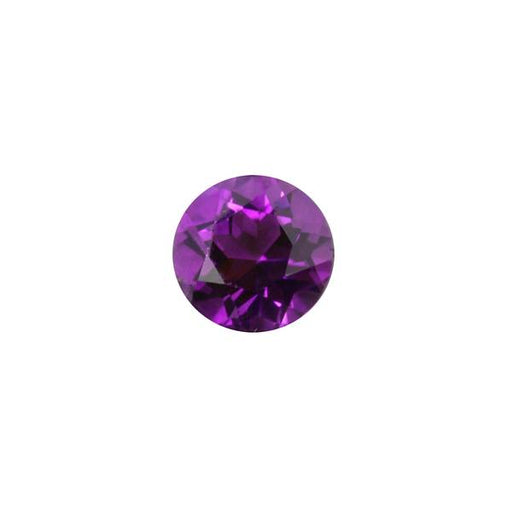 1.30ct Round Amethyst 7.05mm - Dynagem 