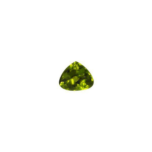 6.39ct Trillion Buff Top Peridot 12.8x10.7mm - Dynagem 