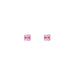 0.59ct Pair of Pink Sapphire Squares 3.6mm - Dynagem 