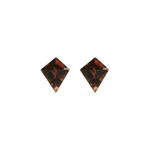 12.86ct Pair of Kite Cut Tourmalines - Dynagem 