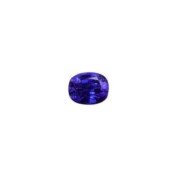 5.73ct Cushion Tanzanite 11.8x9.7mm - Dynagem 