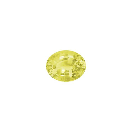 34.38ct Oval Faceted Heliodor 24x19mm - Dynagem 
