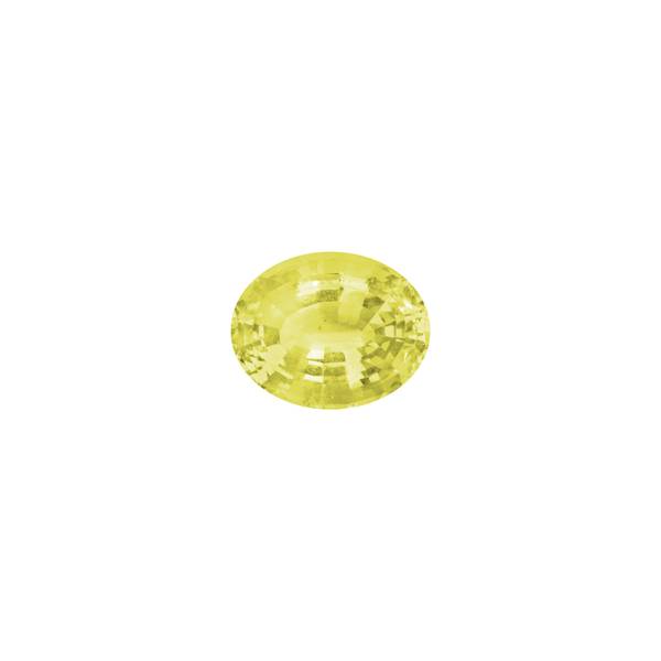 34.38ct Oval Faceted Heliodor 24x19mm - Dynagem 
