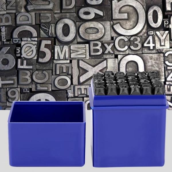 Set of Numerical Punches 1.5mm Height (0 to 9) - Dynagem 