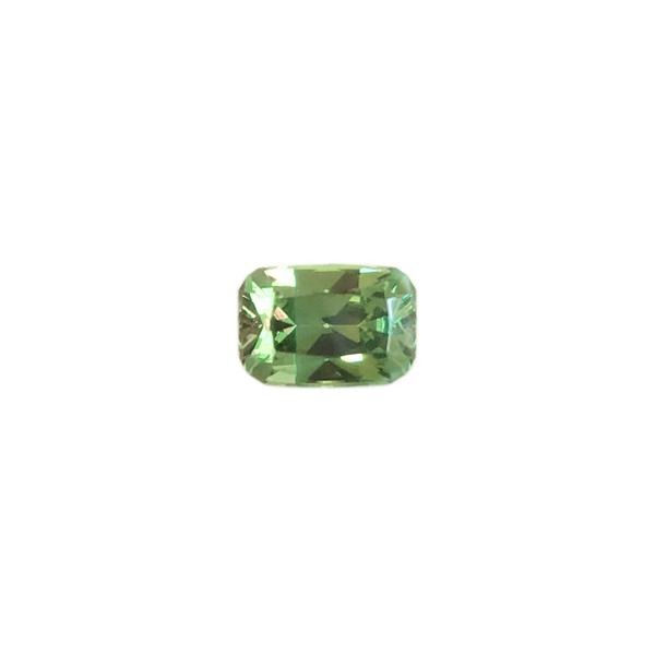 1.45ct Cushion Cut Demantoid Garnet 7.4x5.1mm - Dynagem 