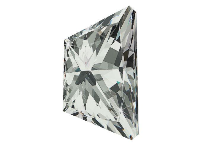 Asscher Cut Diamond Wall Canvas - Dynagem 
