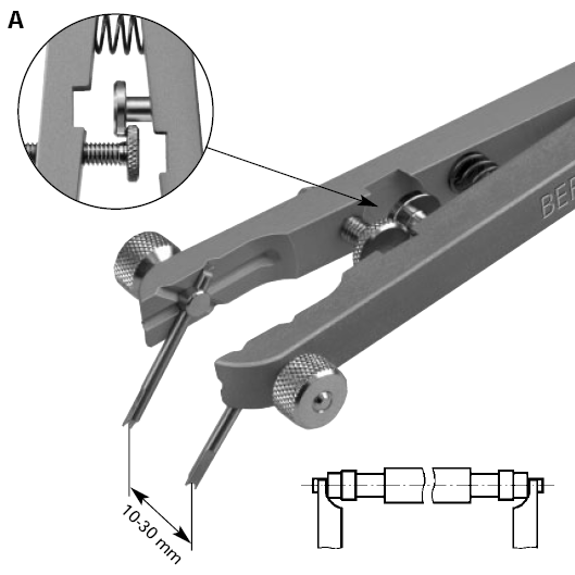 Bergeon 6825 Spring Bar Tool