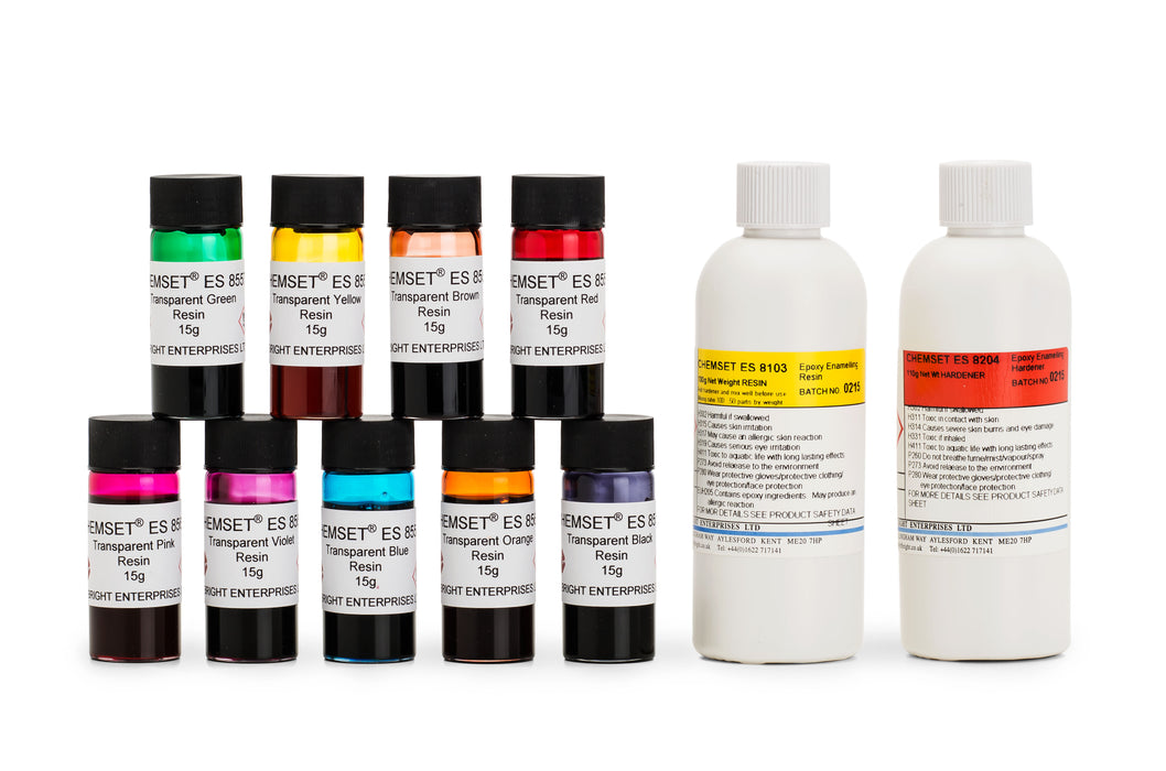 Chemset Enamelling Starter Kit (Transparent)