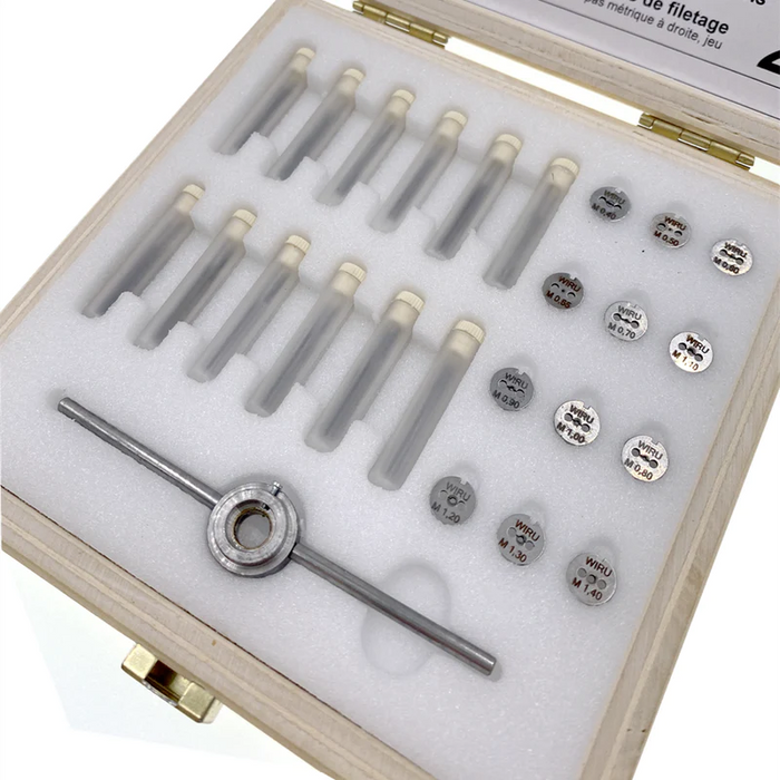 Tap & Die Set Ø0.40mm to Ø1.40mm