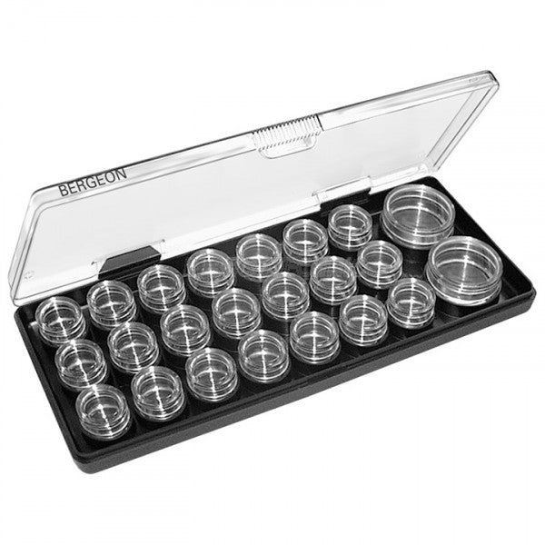 Bergeon 6088D - 23 Round Compartment Storage Box
