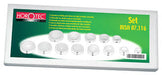 Horotec 07.116 Set of 13 dies 
