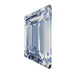 Emerald Cut Diamond Wall Canvas - Dynagem 