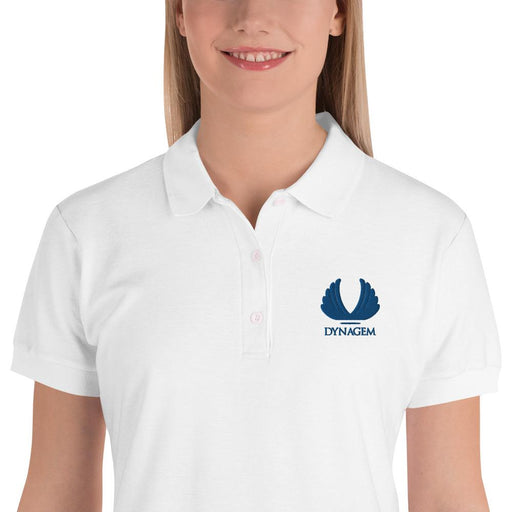Embroidered Women's Polo Shirt - Dynagem 