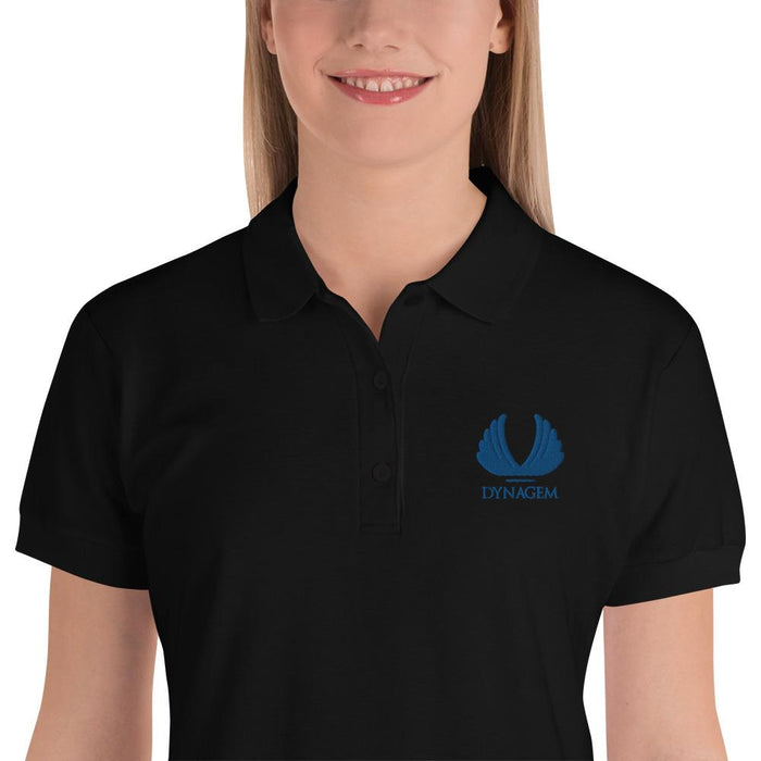 Embroidered Women's Polo Shirt - Dynagem 