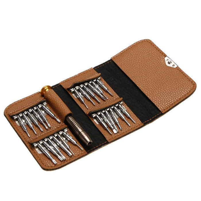 25 in 1 Electronic Torx Screwdriver Opening Repair Tool Kit - Dynagem 