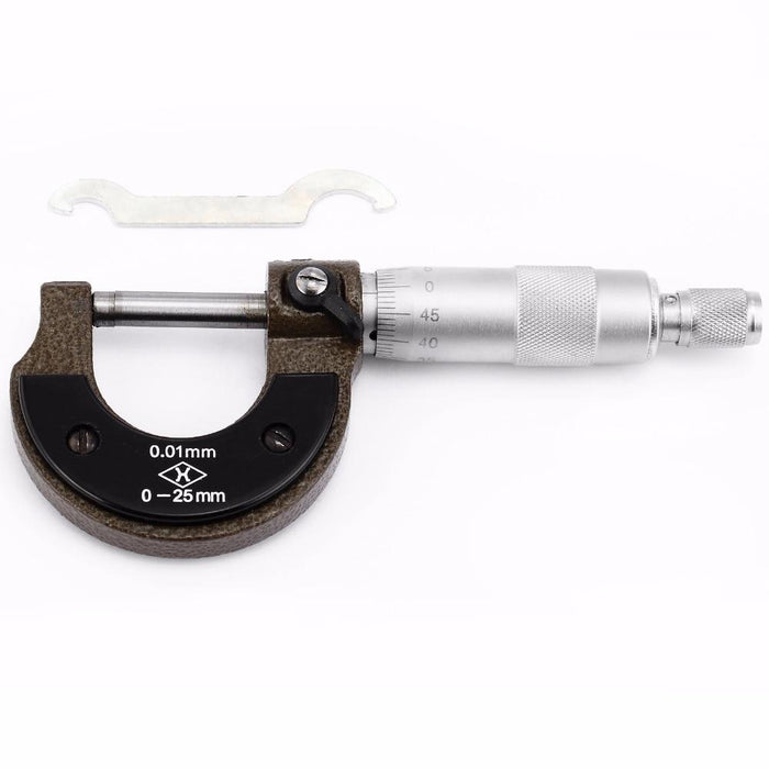 Micrometer Gauge + Plastic Hard Case Box - Dynagem 