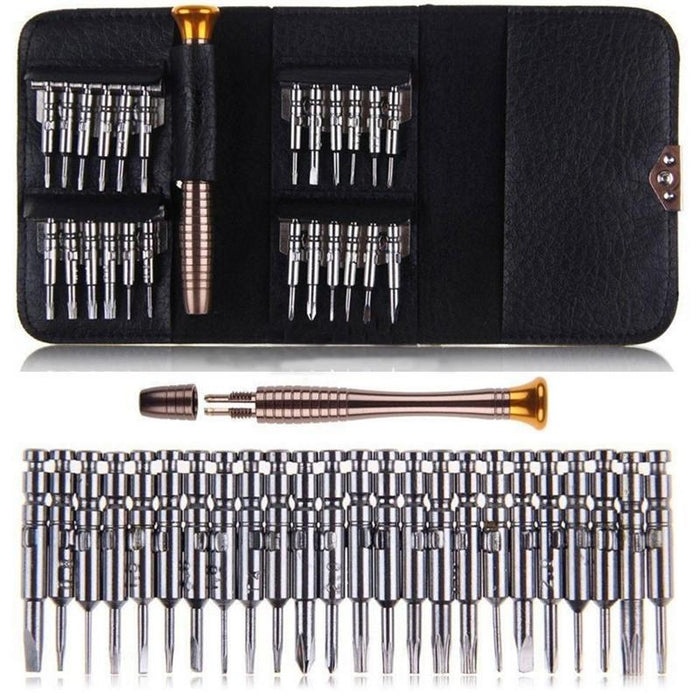 25 In 1 Multifunctional Screwdriver Repair Tool Kit - Dynagem 