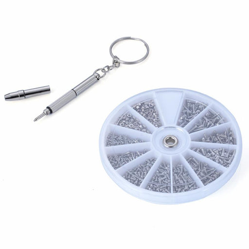 1000pcs Tiny Screws Nut + Screwdriver - Dynagem 