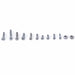 1000pcs Tiny Screws Nut + Screwdriver - Dynagem 