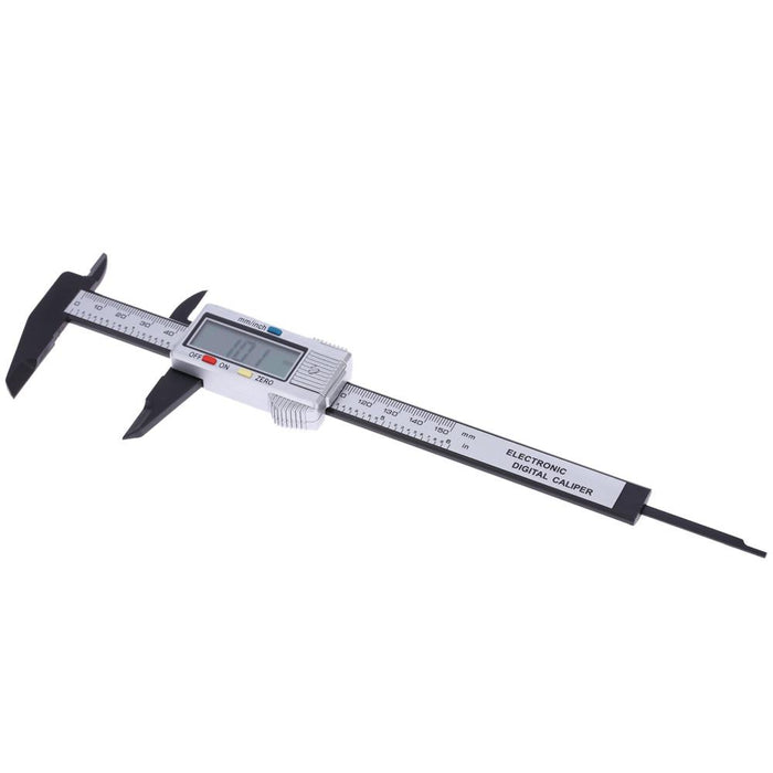6" Digital Gauge Vernier Caliper Fiberglass LCD Electronic Callipers 150mm Measuring Tool - Dynagem 