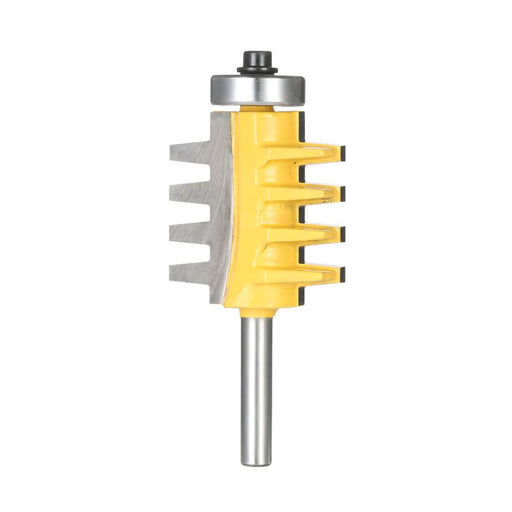 1/4" Shank Reversible Finger Glue Joint Router Bit Cone Tenon Woodwork Cutter Power Tool Wood Milling Chisel Cutter for Woodworking - Dynagem 