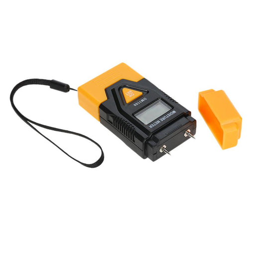 Portable High Quality Digital LCD Wood Building Material Moisture Meter Humidity Detector Wet Sensor Tester Temperature Measure - Dynagem 