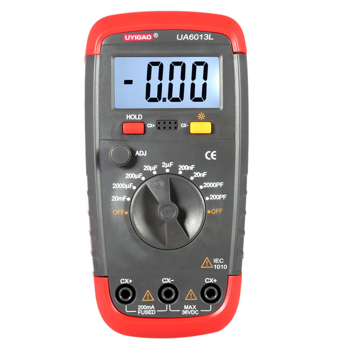 UYIGAO UA6013L High Precision Digital LCD Capacitor Capacitance Meter Tester