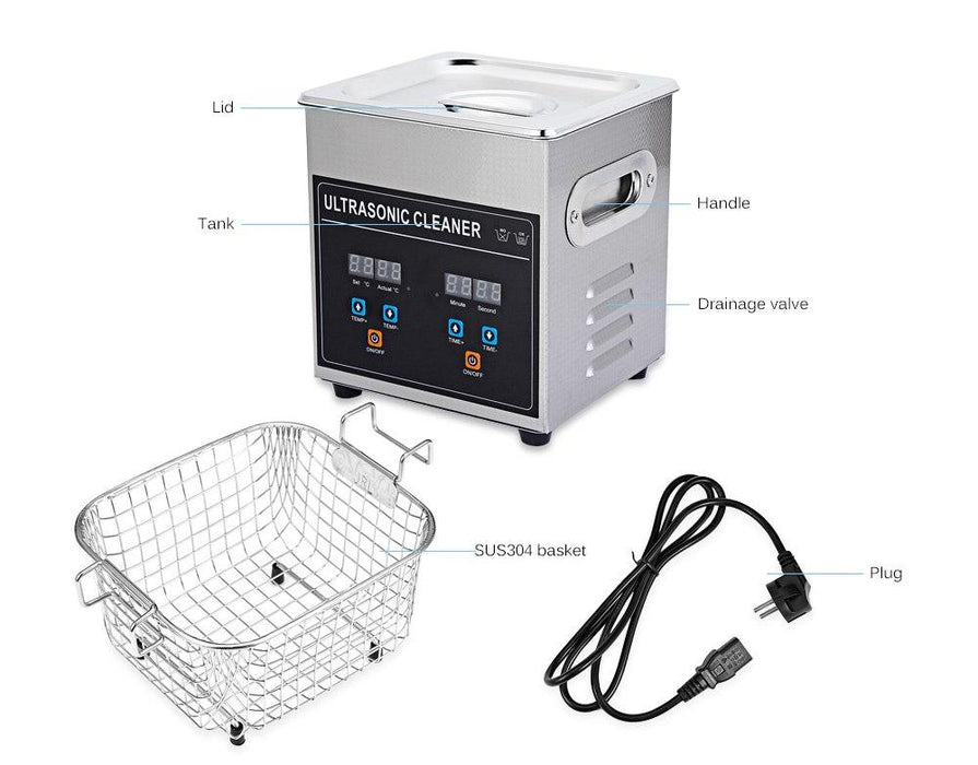 Portable 2L 3.2L Ultrasonic Cleaner - Dynagem 