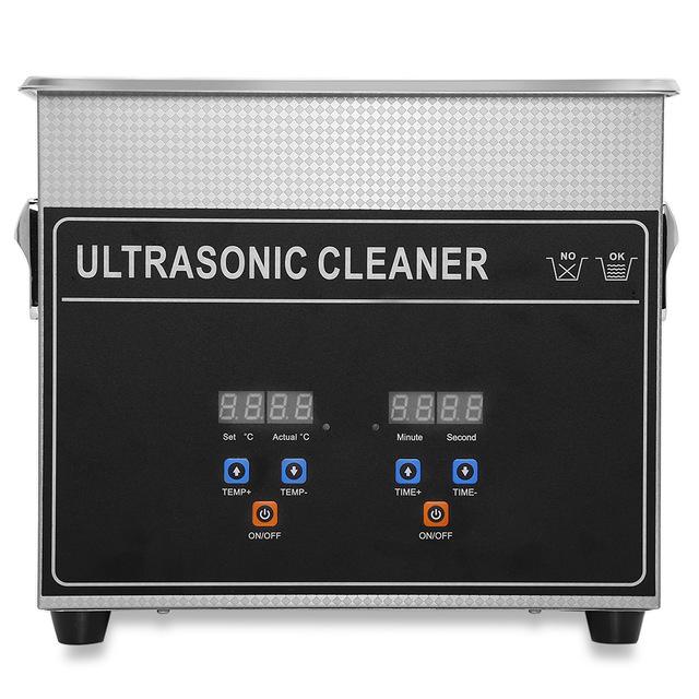 150W 3.2L Digital Bath Ultrasonic Cleaner Machine With Heater Timer - Dynagem 