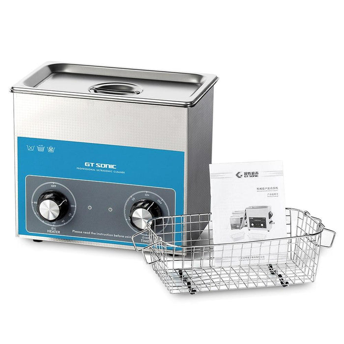 GT SONIC VGT-1730QT 3L Digital Ultrasonic Cleaner Cleaning Machine Bath For Jewelry Watch Glasses Circuit Board 110V-120V Z25 - Dynagem 